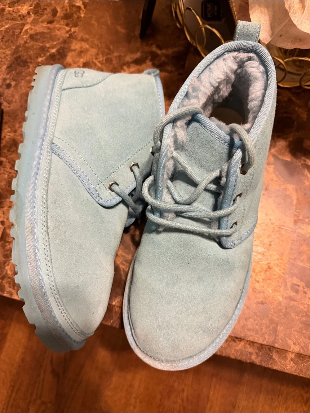 UGG Men’s Chukka Boot - Aqua Blue Suede
